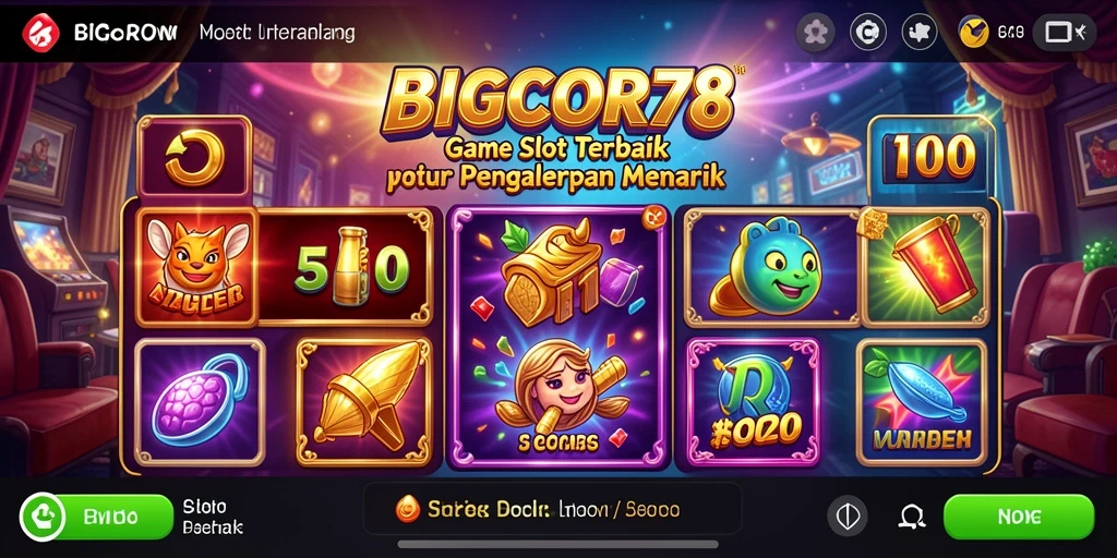 Gameplay menarik dari mesin slot BIGCOR78 dengan fitur bonus yang menggembirakan.