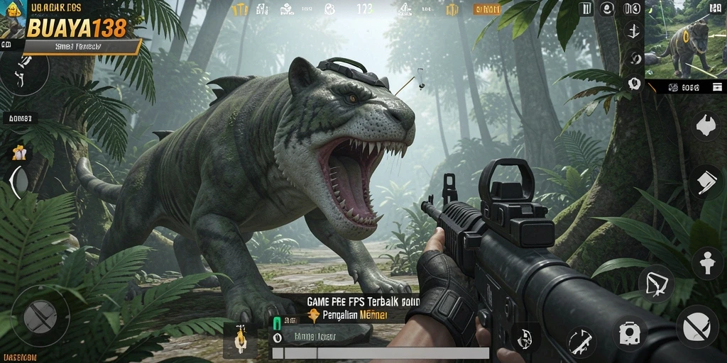 Tampilan gameplay seru dari BUAYA138 dengan aksi FPS yang mendebarkan.