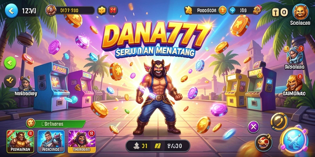 Tampilan gameplay seru dari DANA777 yang menghibur.