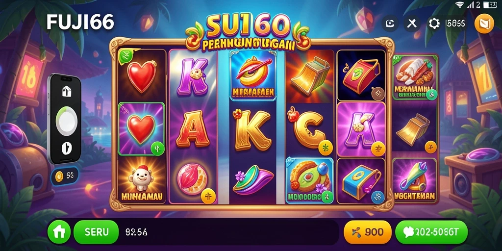 Tampilan gameplay FUJI66 yang seru dan menegangkan.